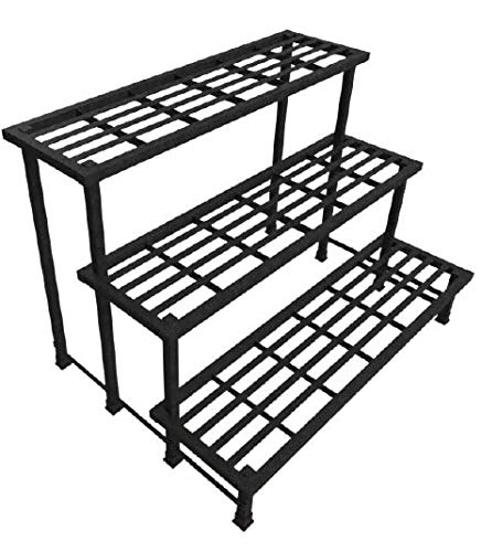 TRUPHE Metal Pot Stand, Black, 100 cm, 1 Piece