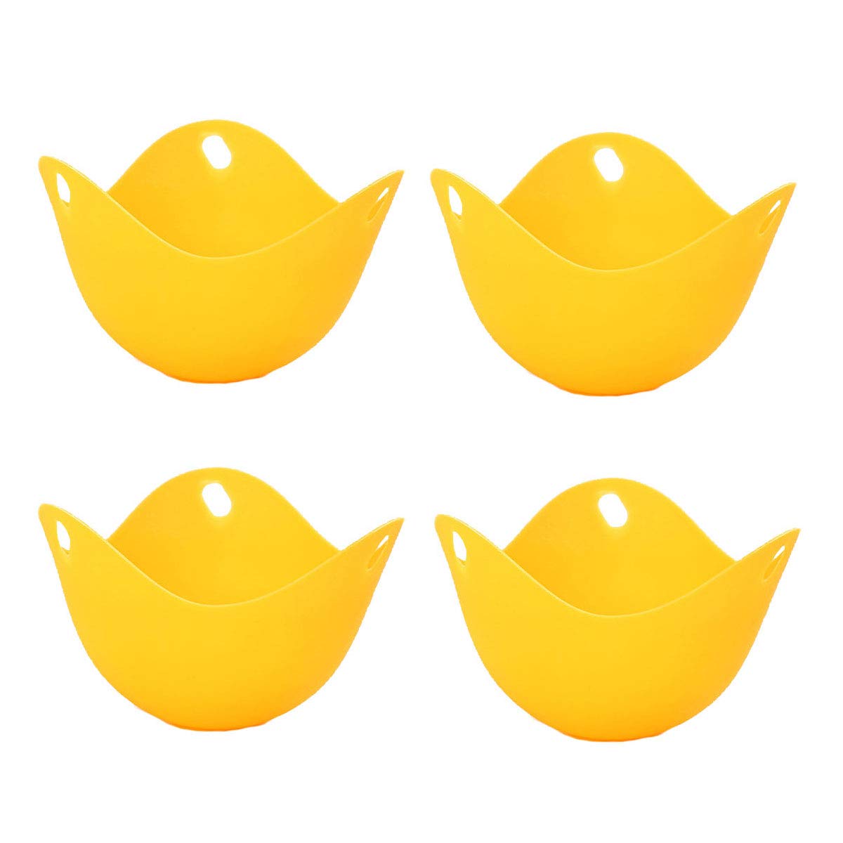 Winice - Moldes para escalfadores de Huevos para microondas, 4 ...