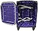 Kenneth Cole Reaction Dot Matrix Lightweight Expandable 4-Wheel Spinner Luggage, Black, 20-Inch Carry On