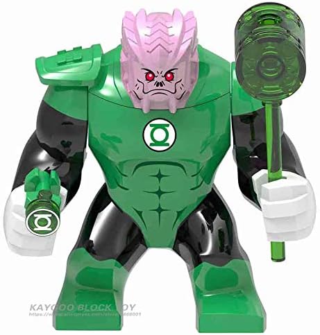 PampasSK Blocks - Large Super Heroes Anti Venom Riot Carnage Movie Hulkbuster Darkseid Green Lantern Figure Set Building Block Brick Gift Kids Toy 1 PCs