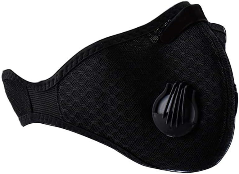 Black Unisex Anti Dust Motorcycle Bicycle Cycling Bike Ski Half Face Mask Filter