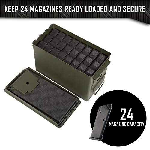 MY CASE BUILDER 24 Pistol Magazine Foam Insert Ammunition Mag Storage