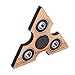 Anself Tri Fidget Hand Finger Spinner Spin Widget Focus Toy EDC Pocket Desktoy Triangle Wooden Gift for ADHD Children Adults
