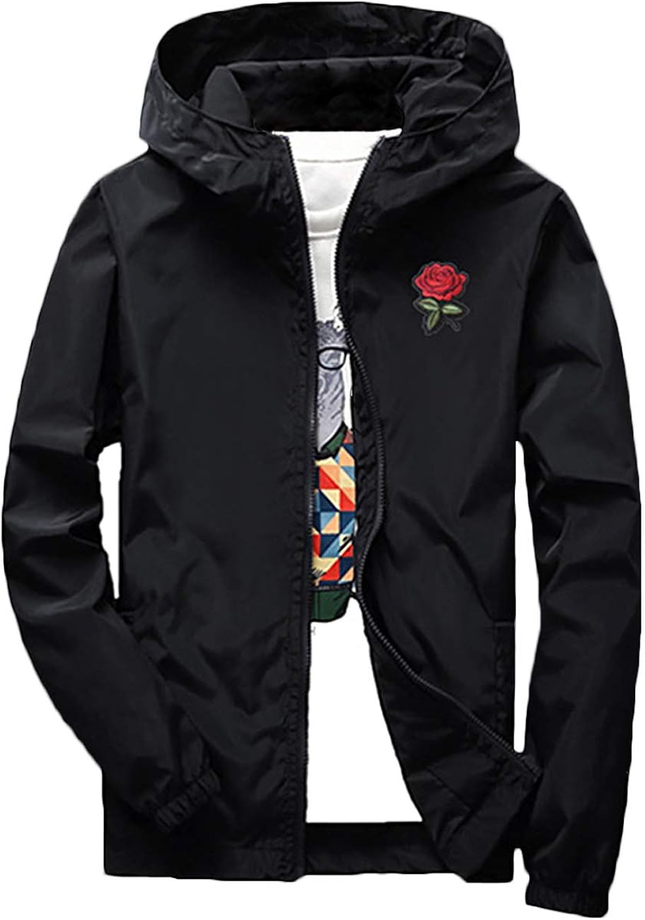 windbreaker hoodie jacket