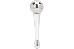 Stainless Steel Ice Globe, Reduce Swelling Wrinkles, Portable Eye Roller Stick, Ice Globes Facials Cold Roller Skin Care Supp