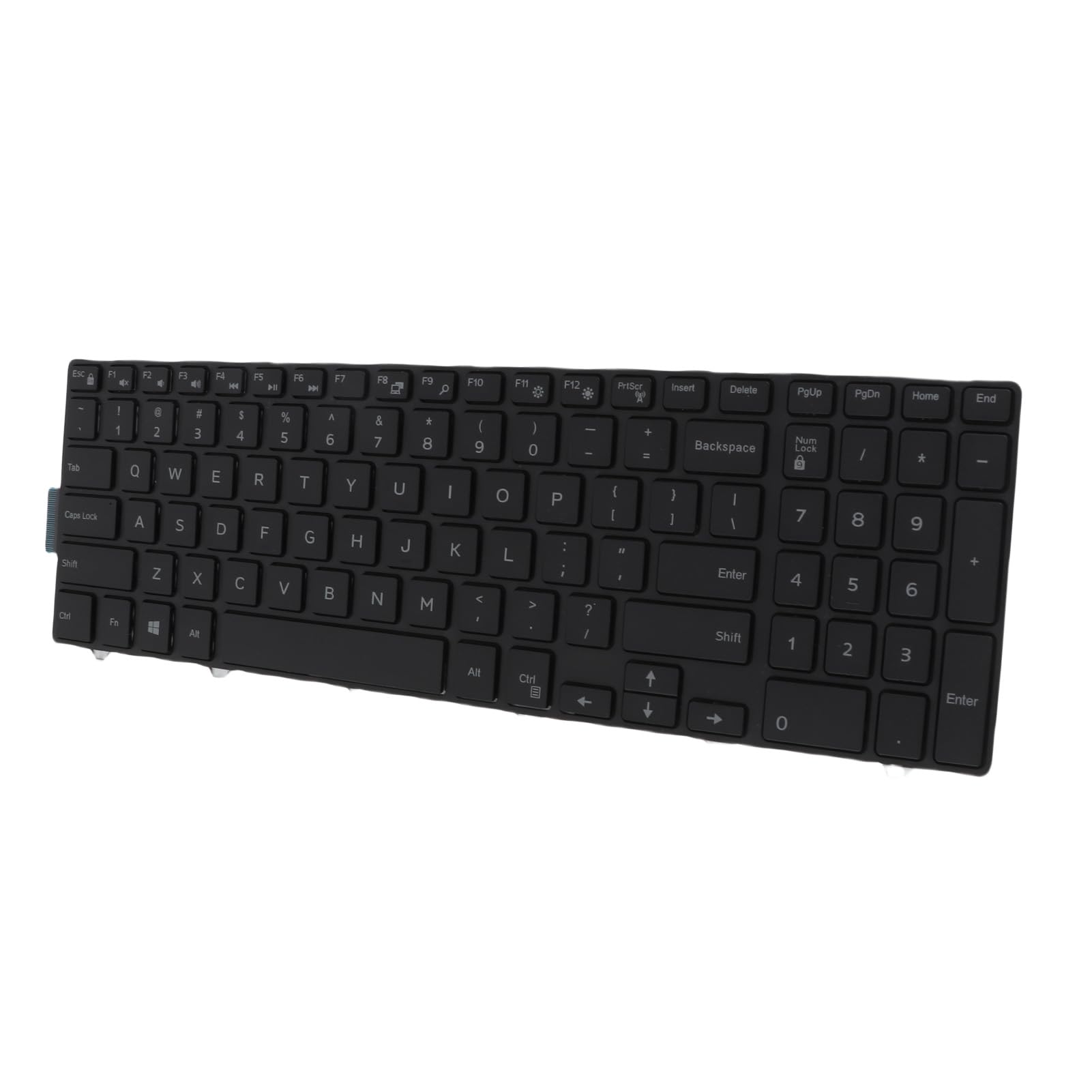 VBESTLIFE Laptop 101 Keys Replacement Keyboard for Dell Inspiron 15 3000/15 5000/17‑5000/5547/3542