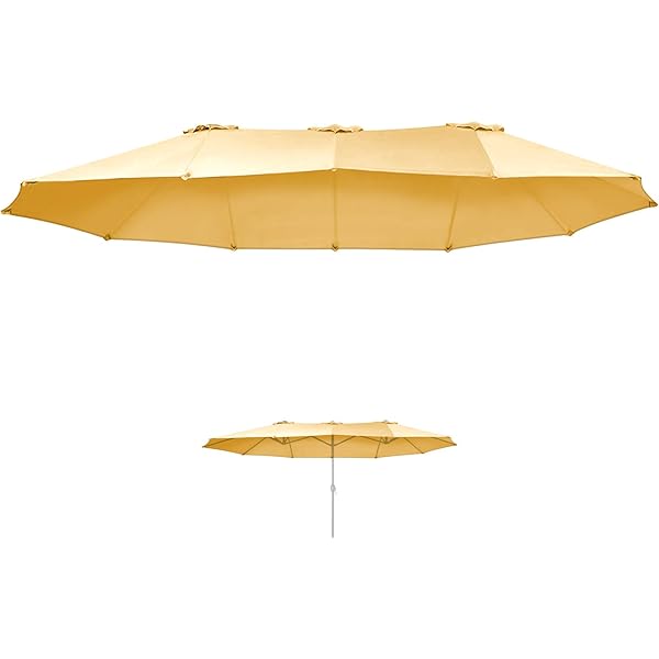 Amazon.com : Yescom 9 Ft Patio Umbrella Replacement Canopy for 6 Rib Market  Umbrella Table Outdoor Backyard Pool Sea Restaurant Wedding Navy : Patio,  Lawn & Garden