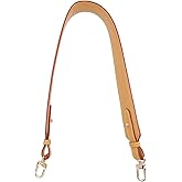 Tighall 28.74"/73cm PU Leather Crossbody Strap, Replacement Straps for Handbags or Purse, Beeswax PU Leather Bag Strap Extender, Purse Chain Accessories