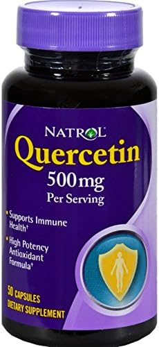 2Pack! Natrol Quercetin - 500 mg - 50 Capsules