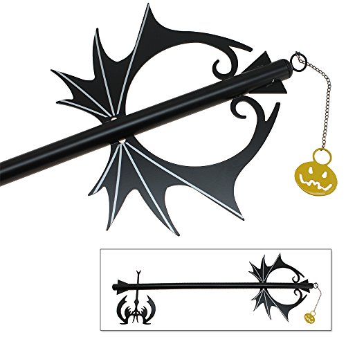 Pumpkin Hearts Oblivion Kingdom Keyblade Metal Replica Sword - Image 2