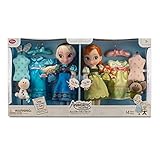 Disney Frozen Anna and Elsa Animators Collection Dolls Deluxe 2015 Set