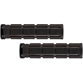 Oury Single-Sided V2 Lock-On Grips Jet Black, Durable Rubber, Easy Install, | Optimized for Mountain &amp; Road Cycling