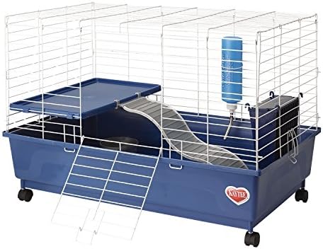 Kaytee Deluxe 30 X 18 2 Level Guinea Pig Cage Guinea Pig Blue