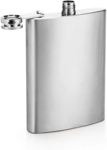 Frasco de Cadera portátil de Acero Inoxidable Acampar al Aire Libre Frasco Tamaño de Bolsillo Frasco Unisex Stoup Mini Wine Pot Gugutogo