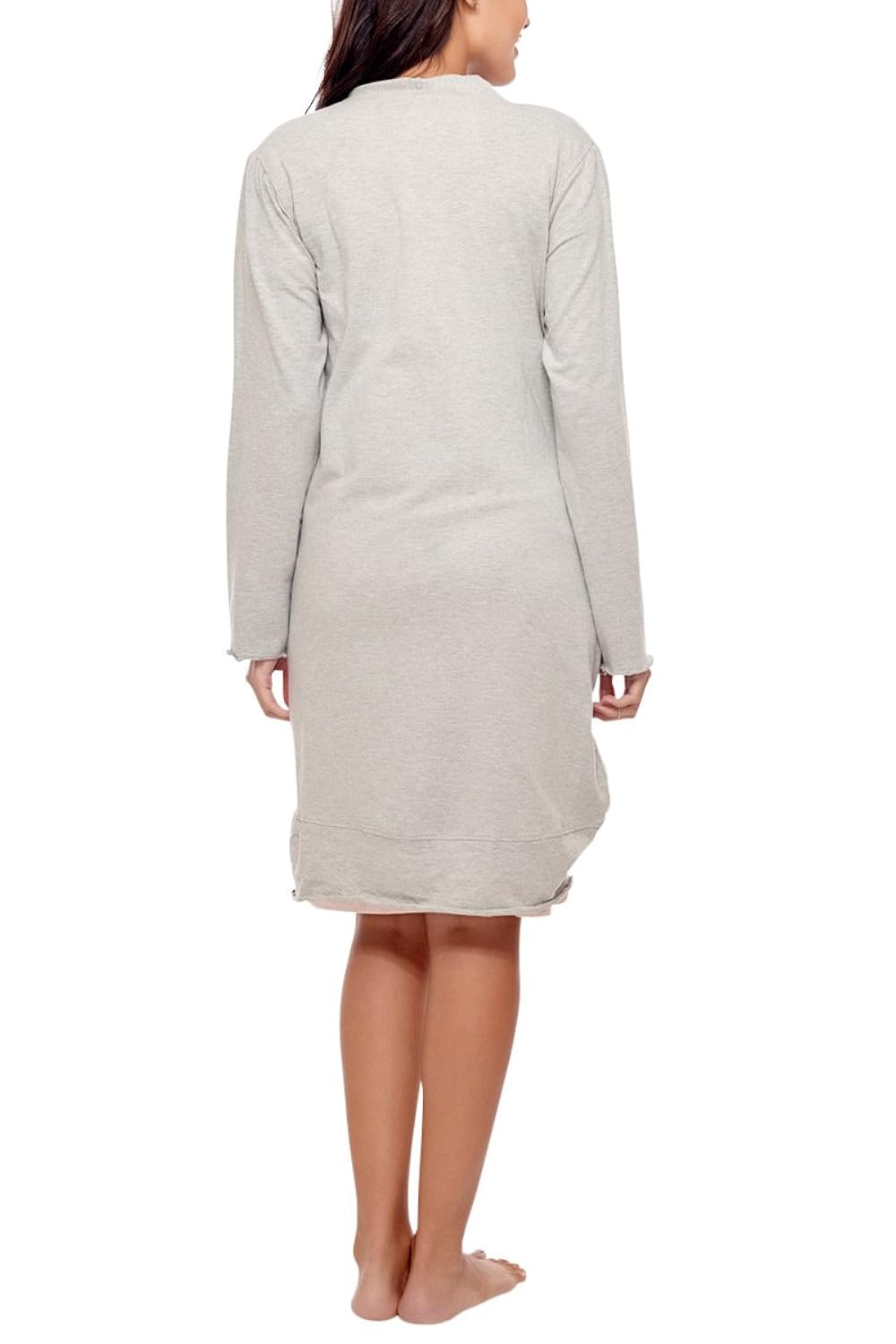 penny by zivame women's cotton maternity nightdress