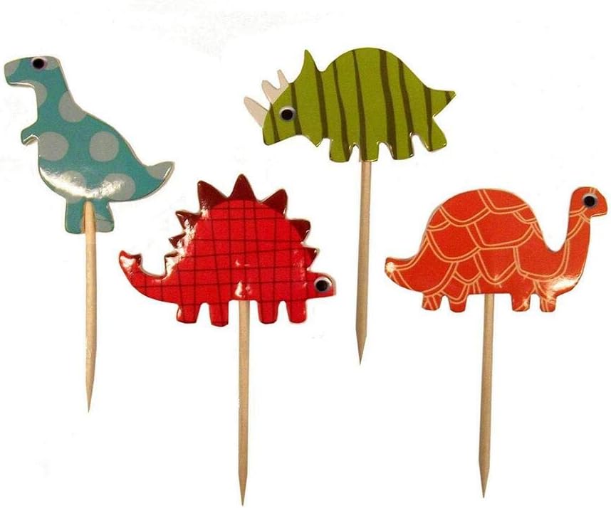 Bener Annedenn, muffin topper, decoration for muffins/cupcakes (dinosaurs)
