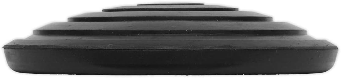 Sealey JP13 Safety Rubber Jack Pad - Type C, Black - Image 3