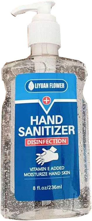 Sanitizing Liquid Hand Sanitizer, Gel Sterilization 99.9%,Antiseptic Disinfection-Free Hand Washing Liquid 236ML