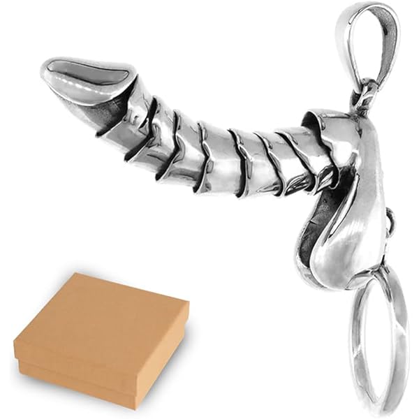 Amazon.com: Vintage 925 Sterling Silver Penis Pendant Male Sex