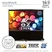 Elite Screens ezCinema Series, 100-INCH 16:9, Manual Pull Up Projector Screen, Movie Home Theater 8K / 4K Ultra HD 3D Ready, 2-YEAR WARRANTY, F100NWH