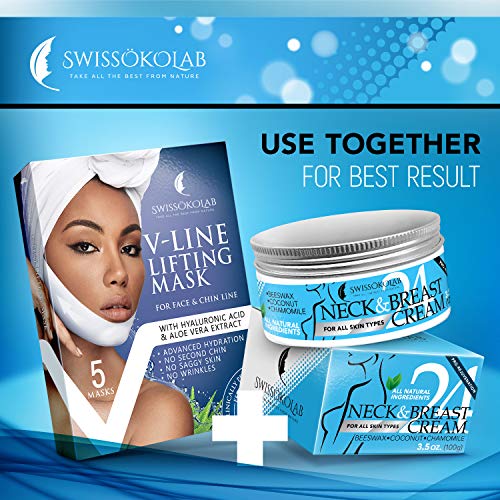 All Natural Neck Firming Cream Anti Aging Moisturizer for Breast Chest