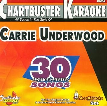 Chartbuster Karaoke Cdg Cb8624 Carrie Underwood 30 Most