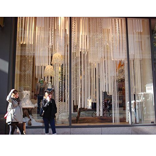 image for Coceca 8pcs 82ft White Crepe Paper Streamers, for Various Birthday Par