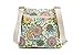 Malirona Women Crossbody Purse Hipster Cross Body Bag Canvas Shoulder Handbag Floral Design