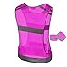 247 Viz Mesh Reflective Vest with Inside Pocket - High Visibility Reflective Running Gear Safety Vest Straps for Men, Women,Kids, for Night Running, Walking, & Cycling