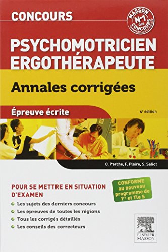 Concours psychomotricien ergothérapeute