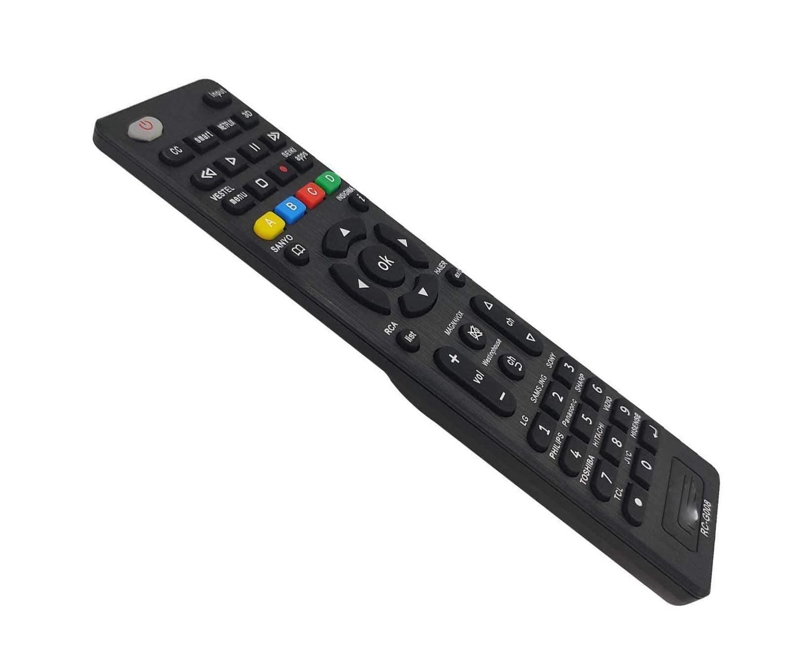 UNIVERSAL REMOTE-CONTROL Compatible with TV, VCR, SKY/SAT/CABLE HIFI DV BT (DTT, TNT, SKY) NEW and assorted TV`s & Monitors - Perfect UK TV Replacement