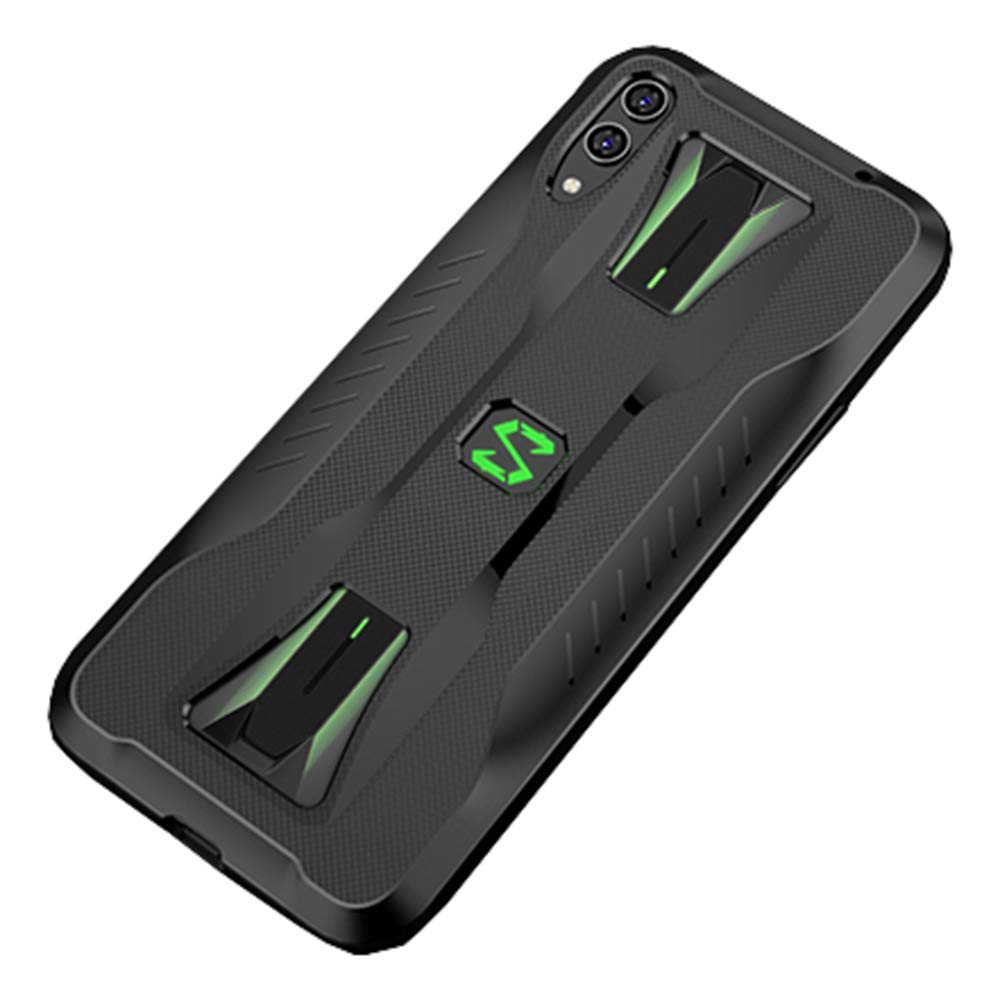 NOKOER Case for Xiaomi Black Shark 2 Pro, TPU Flexible Material Ultra-thin Cover, Anti-Fingerprint Slim Fit Phone Case [Wear Resistant] [Slip-Resistant] - Black