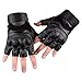 Campstoor Tactical Shooting Gloves Fingerless Half Finger Tactical Gloves with for Riding Motorcycle Airsoft Military Army Police Swat Combat Assault Tactical Gloves (Black, Large)