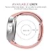 MoKo Gear S2 Watch Band, Soft Silicone Replacement Sport Band for Samsung Gear S2 Smart Watch, NOT FIT S2 Classic (SM-R732 & SM-R735), NOT FIT Gear Fit2 Watch, Vintage Rose