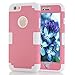 iPhone 6S Plus Case,iPhone 6 Plus Case,Cafeleo 3 in 1 Bumper Cover with Soft TPU Hard PC Skin Shockproof Anti-scratches Impacts Protective for Apple iPhone 6 Plus/6S Plus(5.5")