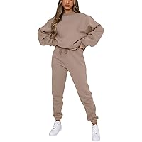 トップス PROFESSIONAL CREW SWEAT SET UP Amazon.com: Alunzoem Outfits for Women 2 Piece Sets Crewneck