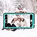 iPhone 6S Clear Waterproof Case, Easylife IP68 Certified Extreme Durable Shockproof Snowproof Full Sealed Perfectly Fit iPhone 6S/6 (Blue&Crystal)