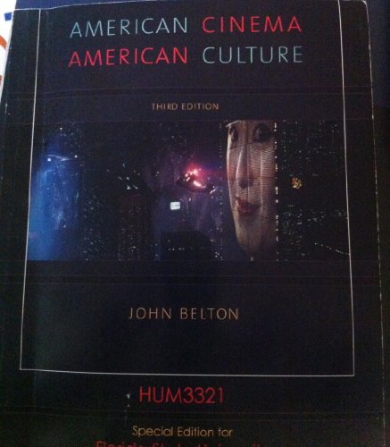 American Cinema American Culture (HUM3321 Speci... 0077514637 Book Cover