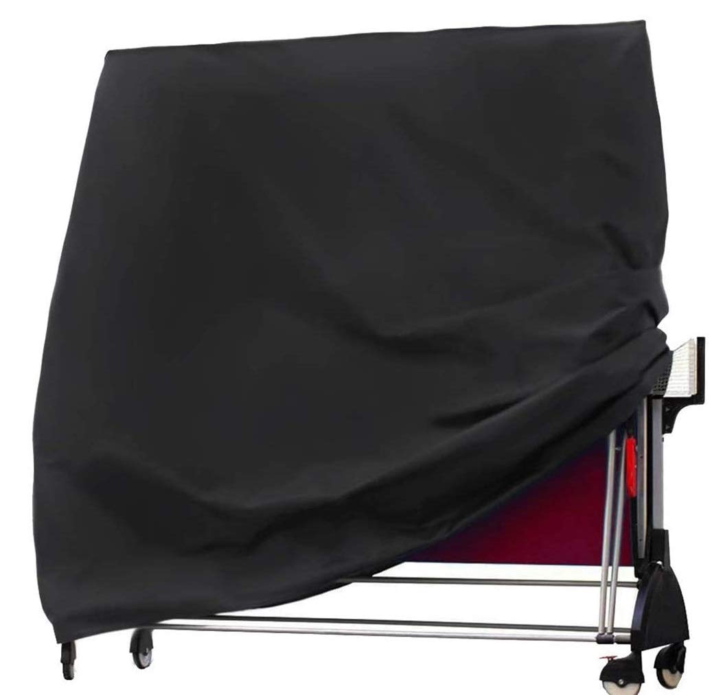 Table Tennis Table Cover,165×70×185cm Table Tennis Storage Cover, Ping Pong Table Protective Outdoor Waterproof Cover