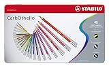 Stabilo CarbOthello Chalk-Pastel Colored Pencil, 4.4 mm - 48-Color Set