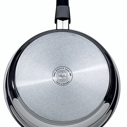 Fissler 138 103 24 100 Crispy Ceramic Comfort Frying pan, Small, Silver/Black - Thumbnail 2