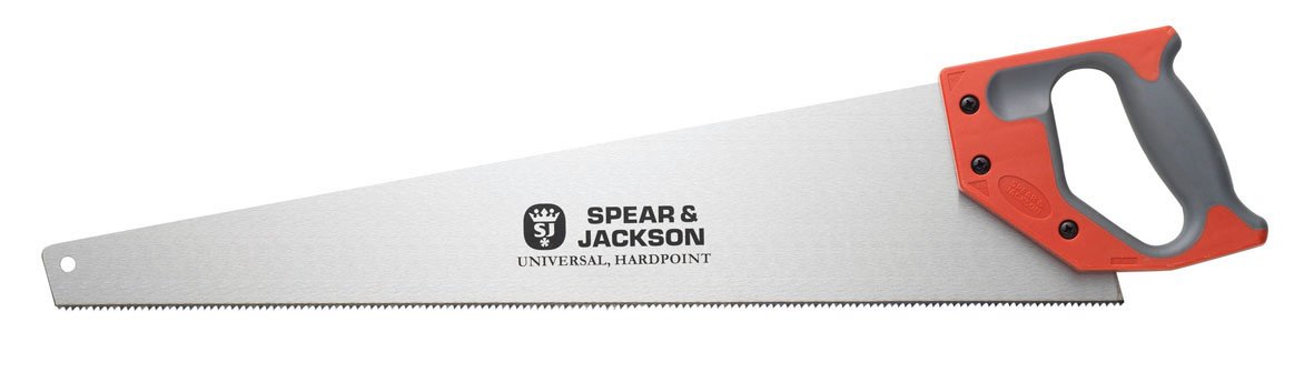 Spear & Jackson B9522 Hardpoint Soft Feel Handle Saw 22" x 8 Points Per Inch