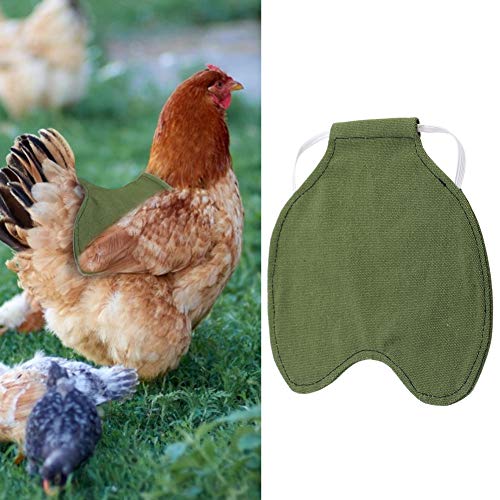 Cikonielf Pet Feather Protection Fixer Rückenflügelschutz hochwertiges Tuch Hen Chicken Saddle Apron Double Jacket – Bild 6