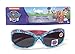 Nickelodeon Paw Patrol Skye Girl's Sunglasses in Turquoise and Pink - Clear Blue Design with Flowers