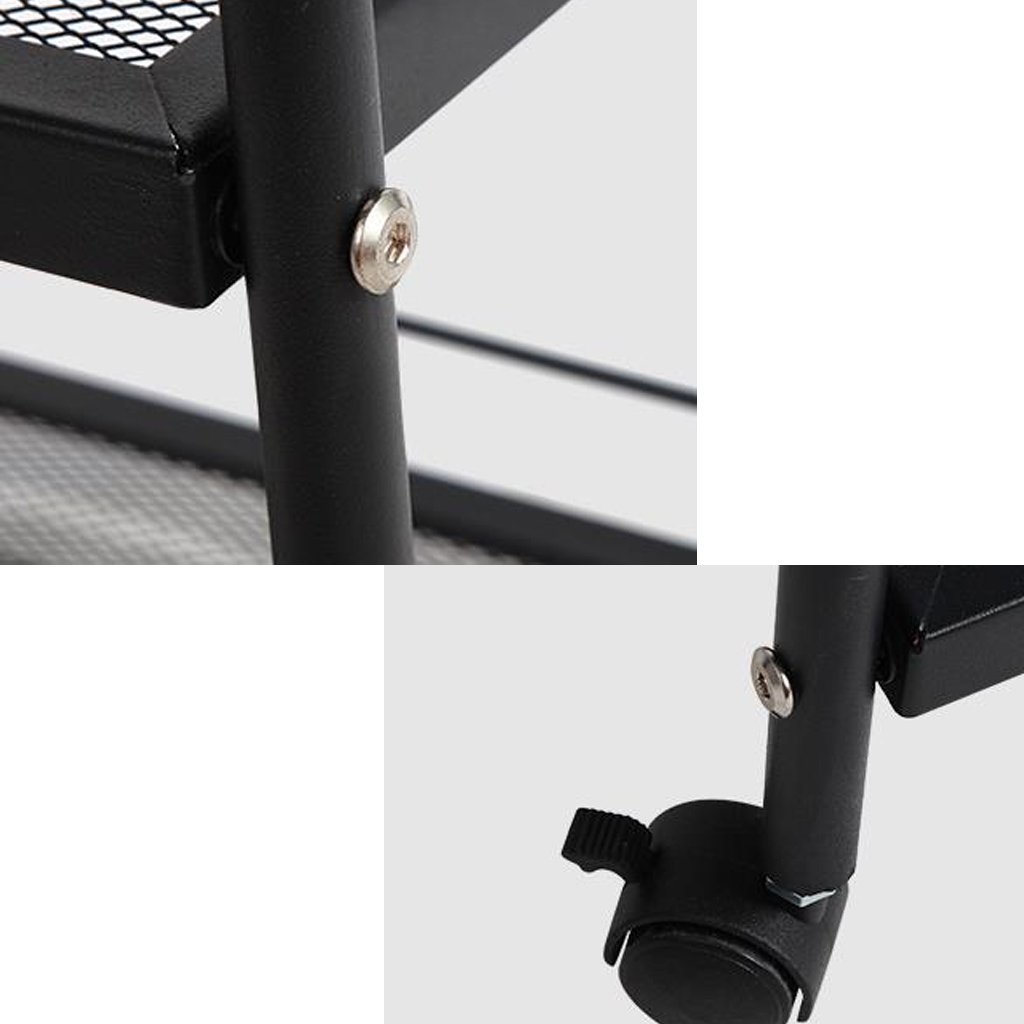 DQMSB Küchenboden Lagerregal mehrschichtige Mikrowelle Lagerregal