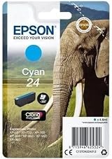 Epson 24 Cyan Elephant Claria Photo HD Ink Cartridge EPSON T2422 Printer view 6