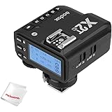 Godox X2T-C TTL Wireless Flash Trigger for Canon, Bluetooth Connection, 1/8000s HSS,5 Separate Group Buttons, Relocated Contr