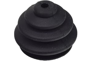 AlveyTech Joystick Rubber Boot fits PG Drives Controller VSI, VR2, GC, Remote Plus, and Q-Logic - for Electric Power Chair & Wheelchair, Gaiter Skirt Joysticks Controllers, Universal Mobility Parts