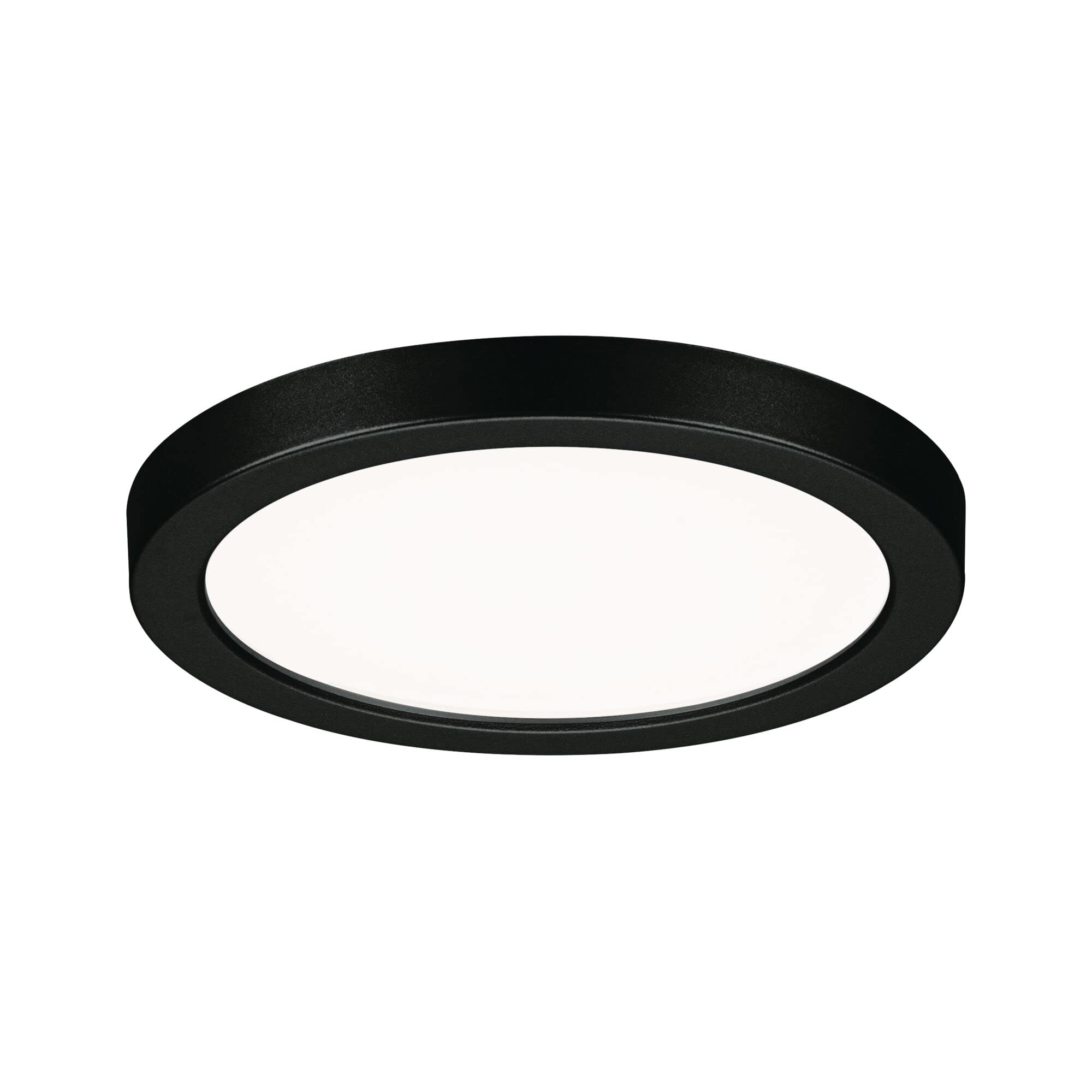 Paulmann 79962 recessed LED panel Areo IP44 118mm round incl. 1x6.5W Daylight white Black Plastic Lighting system 4000K