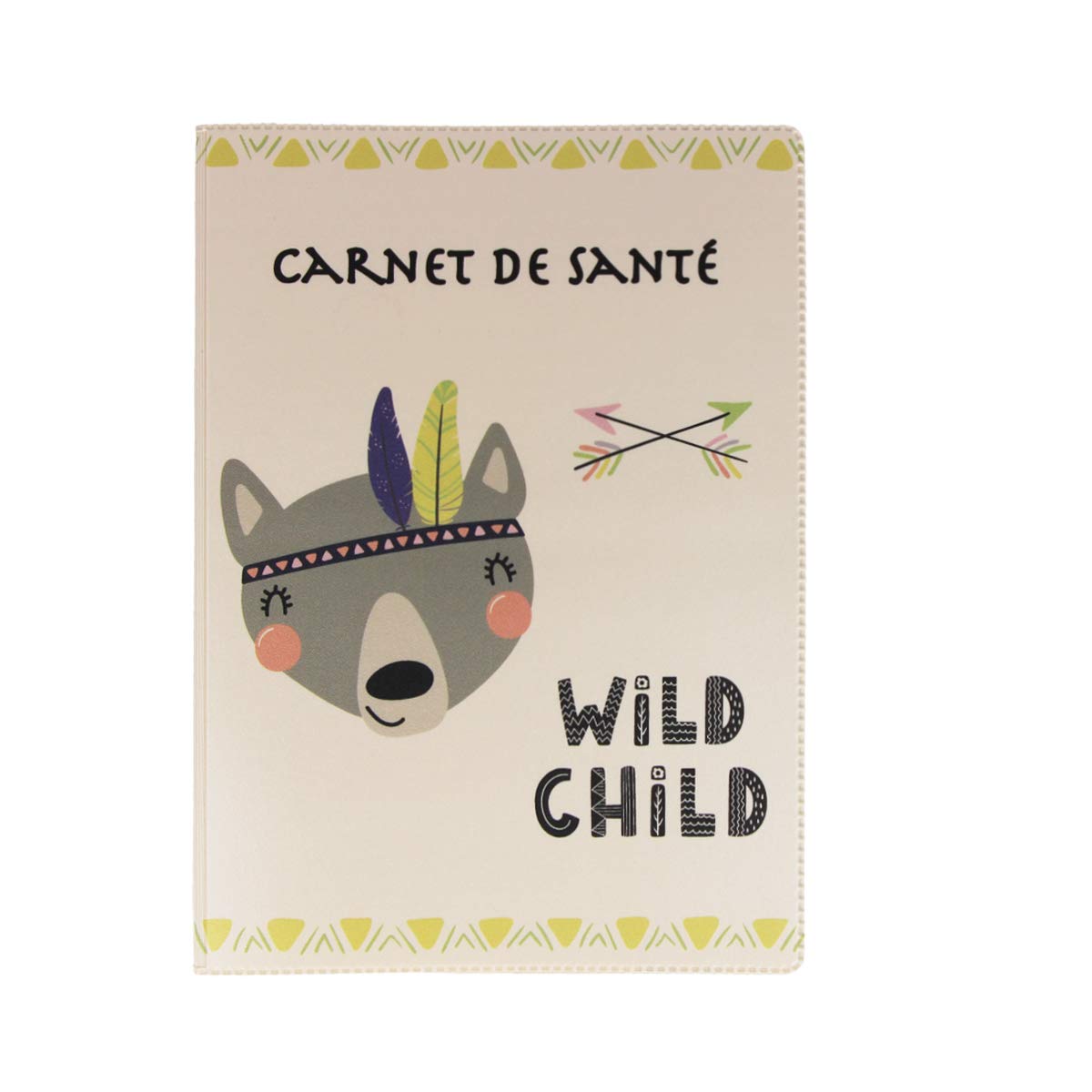 Protege Carnet De Sante Animaux Plume Indien Fabrication Francaise Porte Etui Bebe Enfants Bebe Puericulture Cadeaux De Naissance Et Souvenirs Dwteam In